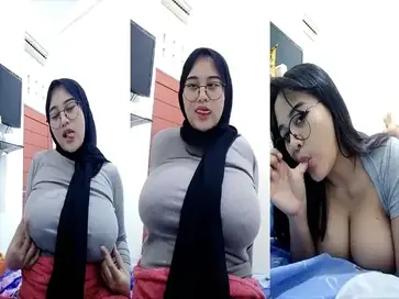 Acha Hijab Kacamata Dientot Brutal Sampai Becek Parah poster