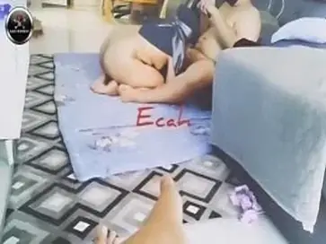 Tante Jilbab Biru Mata Tertutup Ngentot Brutal poster
